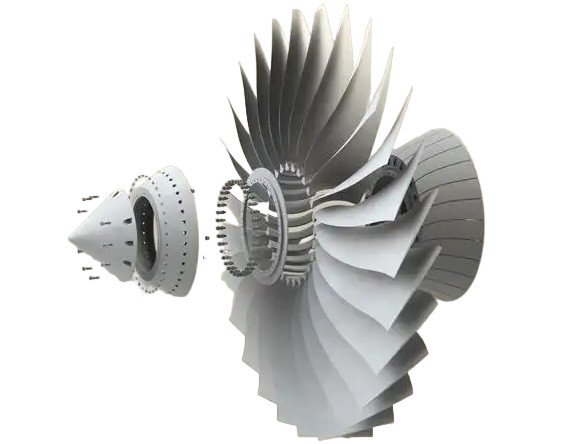 Turbine Blade 741 0